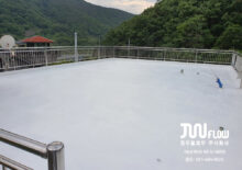 Heat reflective solution - Rooftop of a house in Miryang, Gyeongsangnam-do